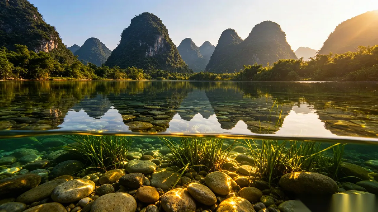 盘阳河泉水